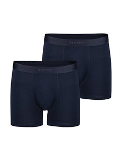 Slater Boxershorts Bamboo 2-Pack Navy (8810 - Navy)