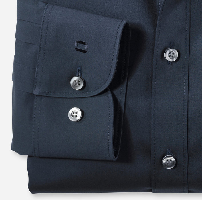 Olymp Overhemd Level Five Body Fit Navy Olymp