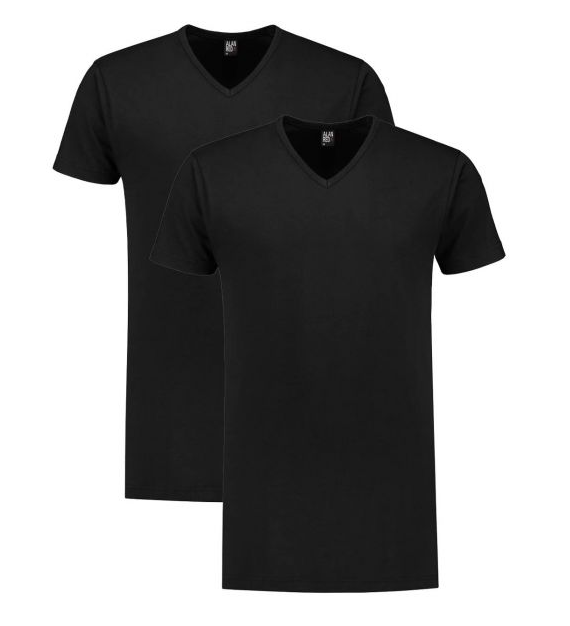 Alan Red T-shirt Vermont Black Pack V-Hals Extra Lang + cm   M Alan Red