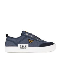 PME Legend Sneakers Beechburd - Washed canvas/Suede Navy (PBO2203240 - 599)