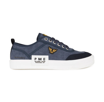 PME Legend Sneakers Beechburd - Washed canvas/Suede Navy (PBO2203240 - 599)