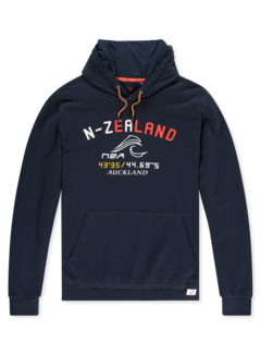 New Zealand Auckland Hooded Sweater Tokarahi Urban Navy (22AN307-1606)