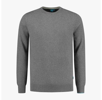 District Indigo Pullover Crewneck Grey Melange (7.21.500.550 - 026)
