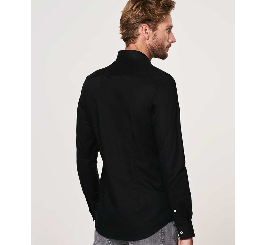 Overhemd Super Slim Fit Stretch Black (PP0H0A104)N