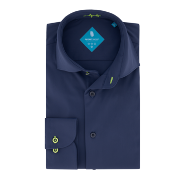 District Indigo Overhemd Performance Dark Blue (7.11.025.760 - 010)