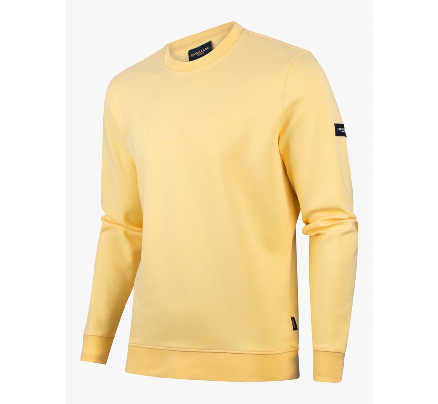 Sweater Mauricio R Neck Light yellow (120221006 - 200000)N