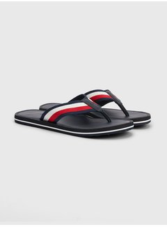 Tommy Hilfiger Slippers  Elevated Leather Desert Sky (FM0FM03980 - DW5)