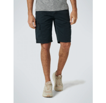 No Excess Short Cargo Garment Dyed + Stone Washed Stretch Airforce (158190308SN - 034)N