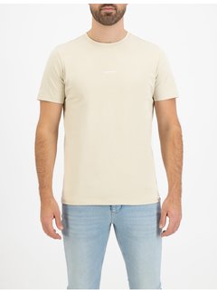 Purewhite T-shirt Ronde Hals Sand (2201 0121 - 46)