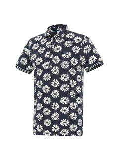 Blue Industry Polo Print Navy (KBIS22 - M35 - Navy)