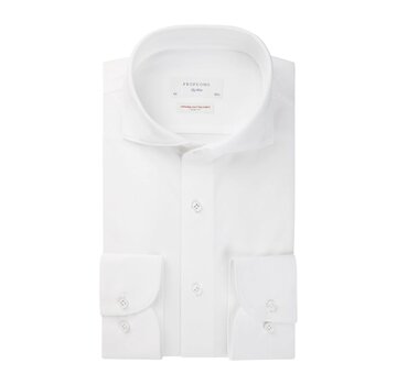 Profuomo Overhemd Japanese Knitted Shirt Wit (PP2HC10006)N