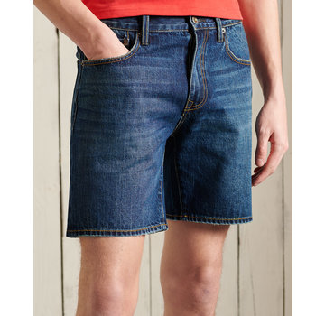 Superdry TAPER SHORT Abernathy Dark Blue (M7110216A - V8V)