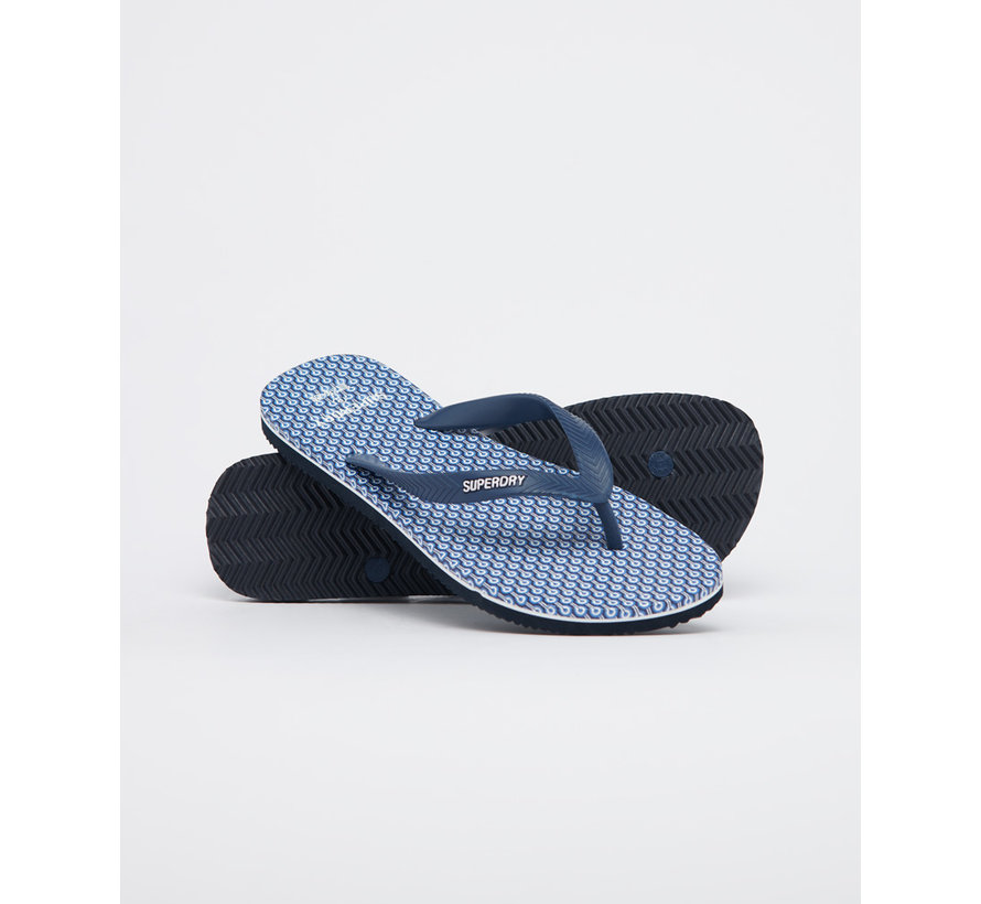 CLASSIC FLIP FLOP Target Print Navy (MF310120A - 5MR)