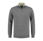 Half-Zip Trui Grey Melange (7.21.507.550 - 026)