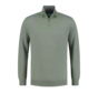 Half-Zip Trui Green Melange (7.21.507.550 - 074)