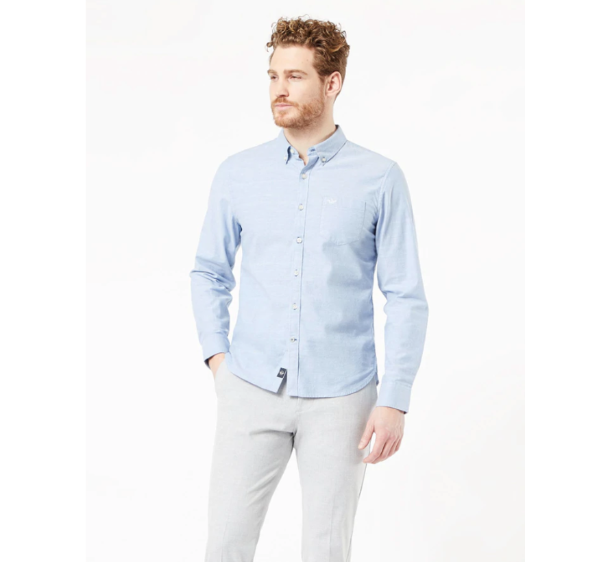 Overhemd Button Down Paper Oxford Delft (29599-0001 - 1139)