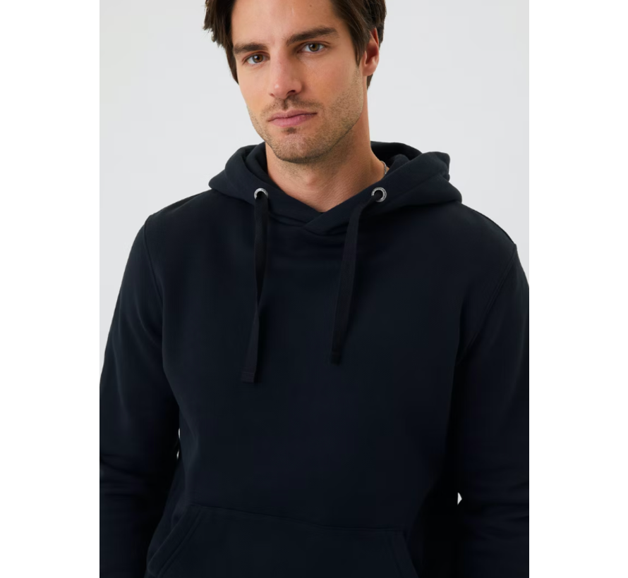 Hooded Sweater Centre Black (9999-1432-90651)
