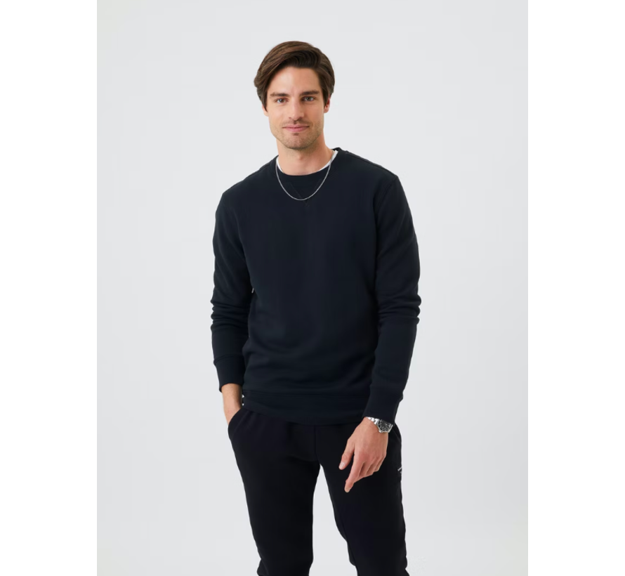 Crewneck Sweater Centre Black (9999-1431-90651)