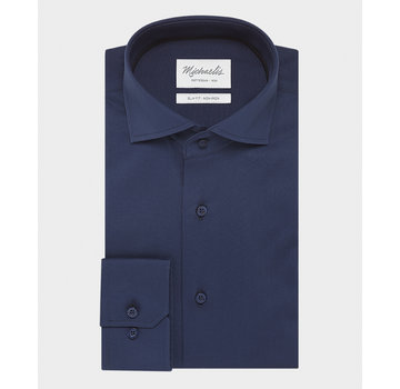 Michaelis Overhemd Cotton Slim Fit Non Iron Navy (PM0H000023)N