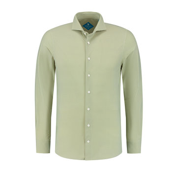 District Indigo Overhemd Performance Print Green (7.21.025.770 - 374)