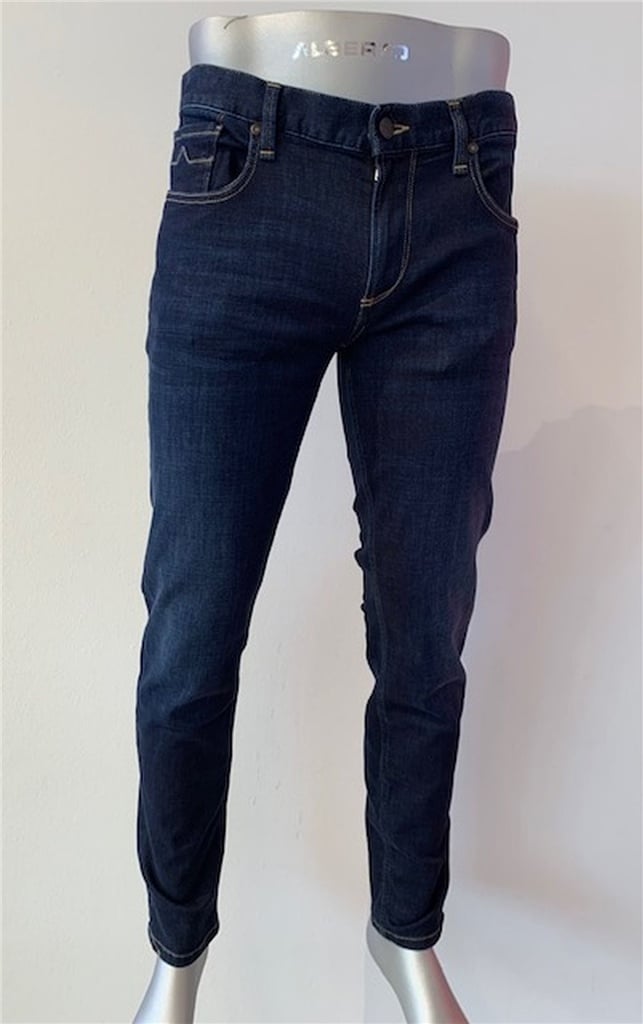 Alberto Jeans Tapered Fit SLIPE DS Sustainable Denim Navy (6837 1379