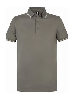 Profuomo Polo Korte Mouw Green (PPTJ100041)