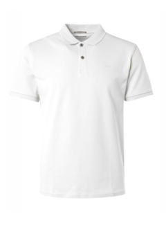 No Excess Polo Solid Stretch White (15390260SN - 010)