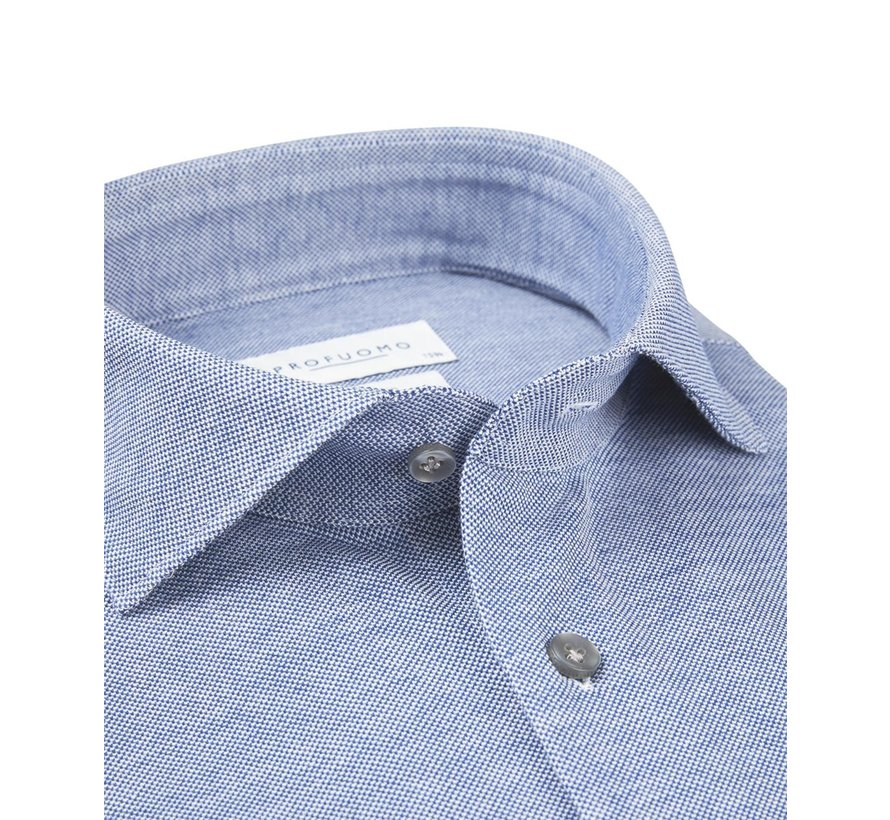 Overhemd Knitted Shirt Blue (PPTH100019)