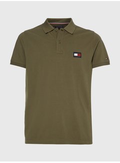 Tommy Hilfiger Polo  Under Collar Army Green (MW0MW24599 - RBN)