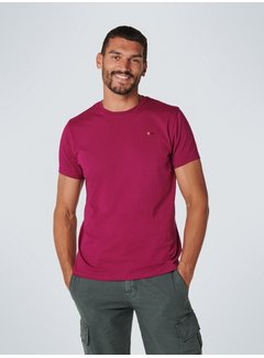 No Excess T-Shirt Solid Basic Cassis (16340401 - 088)