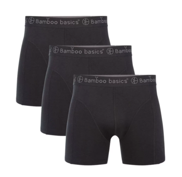 Bamboo Basics Boxershorts 3pack Bamboo Black (Rico_009)