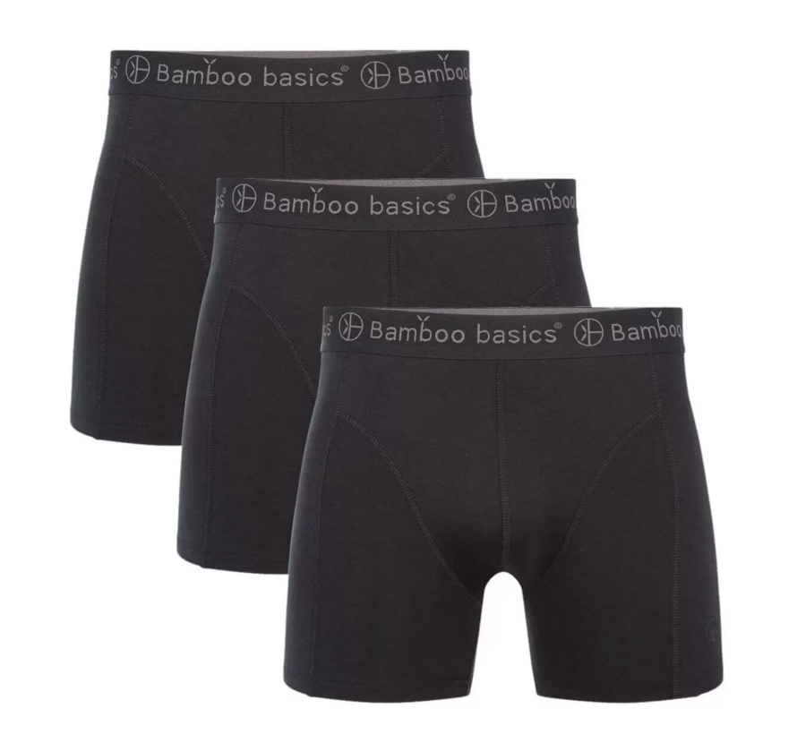 Boxershorts 3pack Bamboo Black (Rico_009)