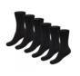 Sokken 6pack Bamboo Black (Beau-6P_001)