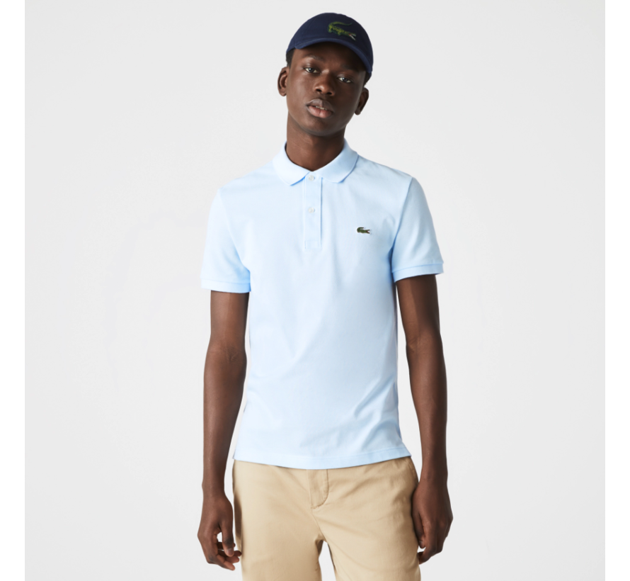 Lacoste Polo Slim Fit Licht Blauw (PH4012-31 - T01)