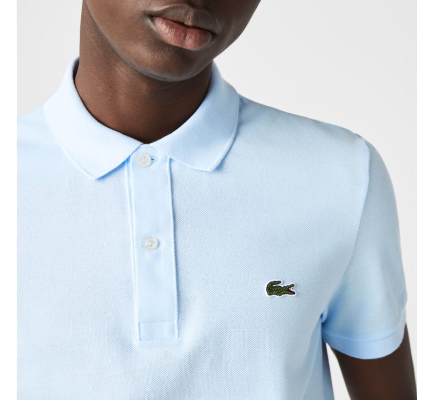 Lacoste Polo Slim Fit Licht Blauw (PH4012-31 - T01)