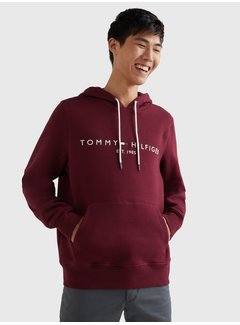 Tommy Hilfiger Hooded Sweater Logo Hoody Deep Rouge (MW0MW11599 - VLP)