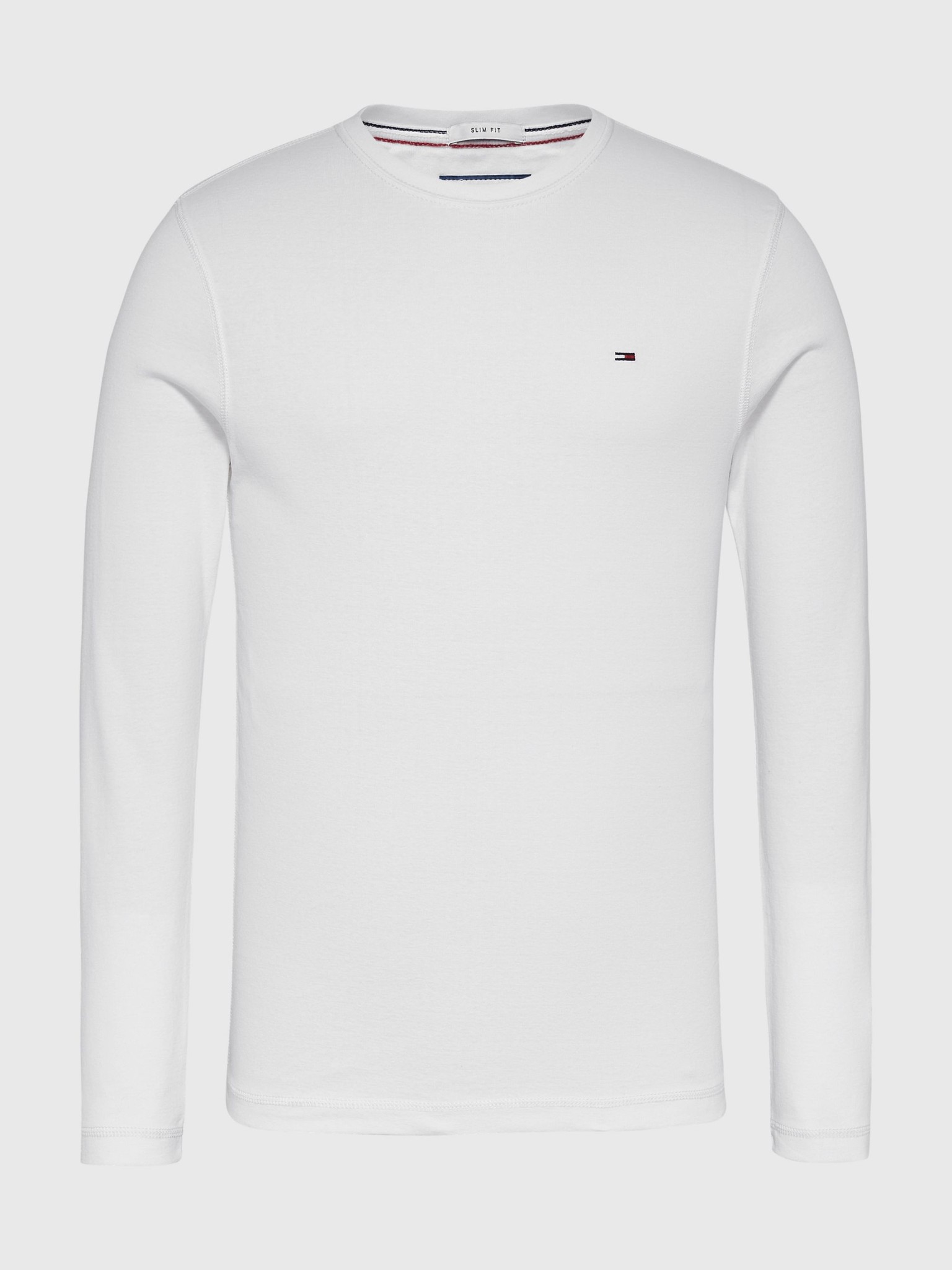 Tommy Hilfiger Longsleeve T-shirt Original Rib White   XL Tommy Hilfiger