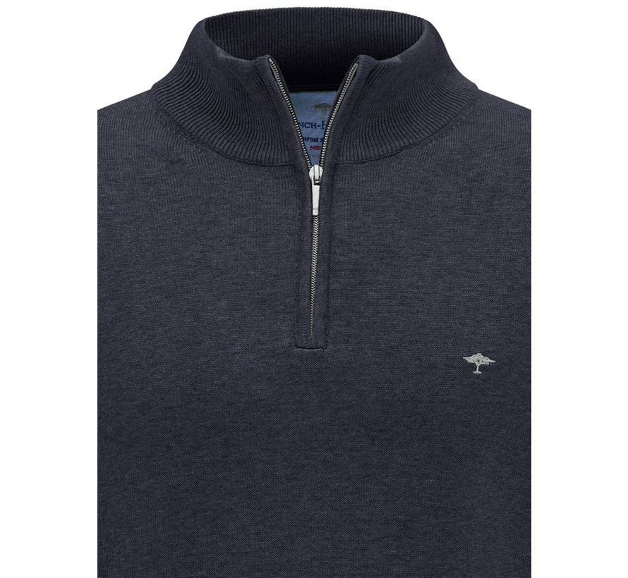 Half Zip Trui Navy (SFPK215 - 690)