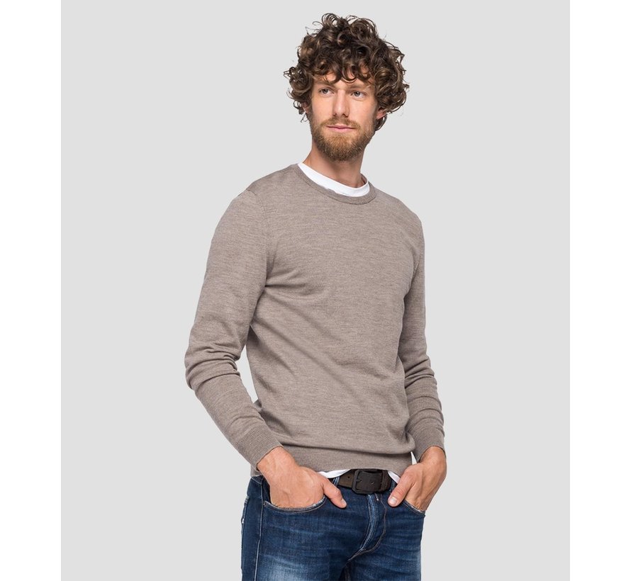 Hyperflex Merino Pullover Taupe (UK3080 G22734 - M21)