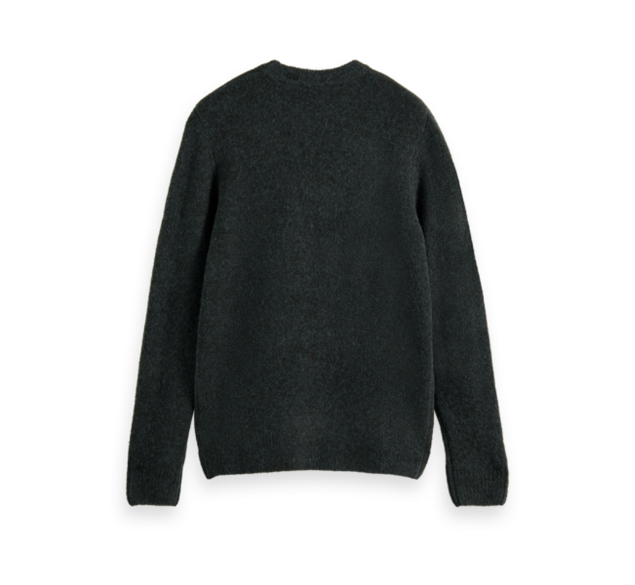 Crewneck Soft Knig Melange Space Groen (169254 - 5201)