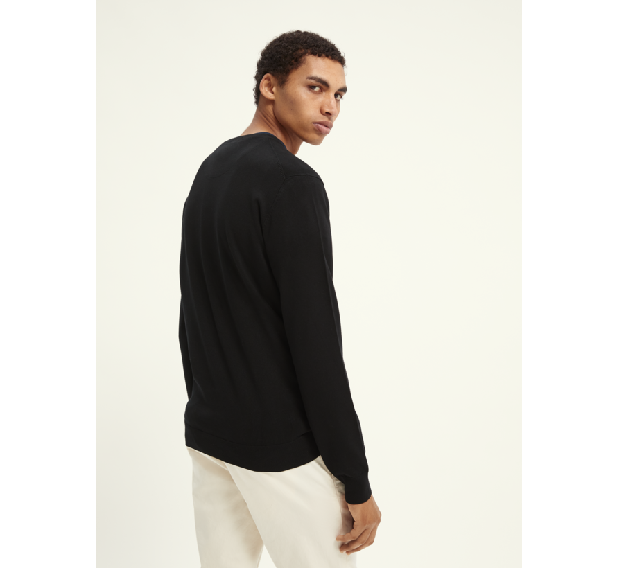 Pullover Classic Crewneck Black (165322 - 0008)