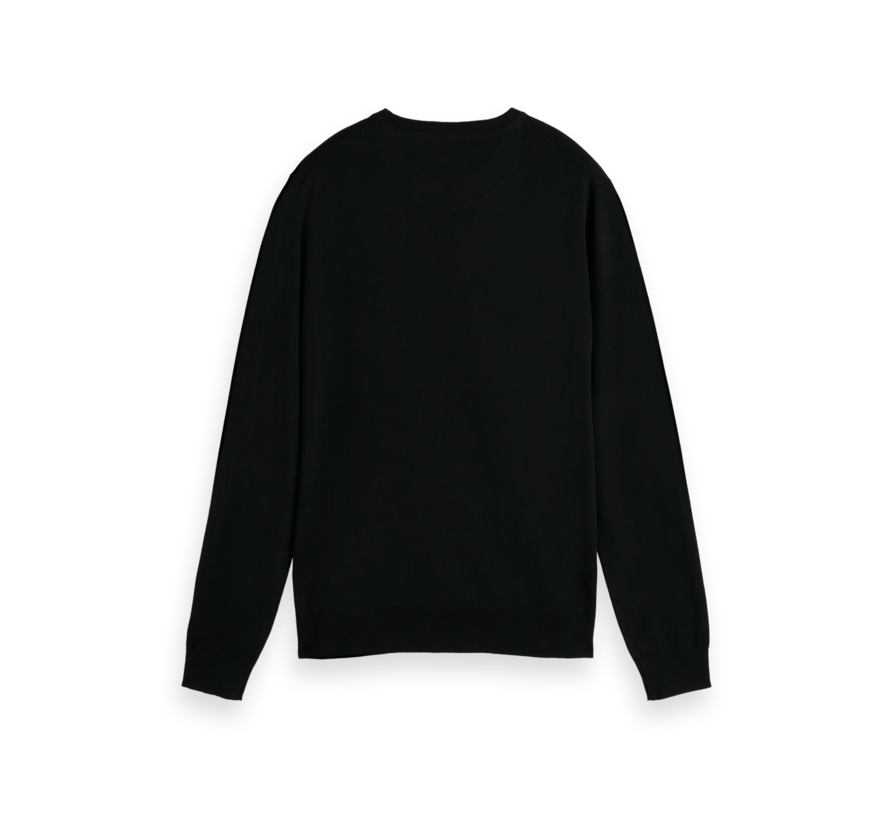 Pullover Classic Crewneck Black (165322 - 0008)