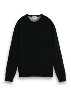 Scotch & Soda Pullover Classic Crewneck Black (165322 - 0008)