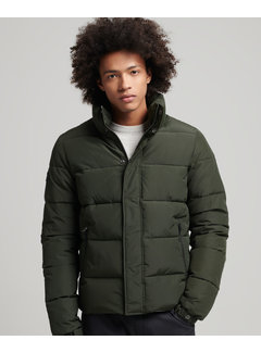 Superdry Winterjas Retro Puffer Jacket Olive (M5011425A - LO3)