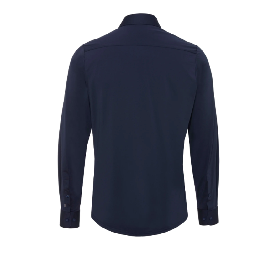 Shirts Overhemd Functional Navy (4030-21750-130)