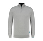 Trui Half Zip Cotton/Cashmere Grey (7.21.500.501 - 026)