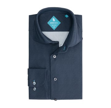 District Indigo Overhemd Performance Twill Navy Blauw (7.22.025.770 - 310)