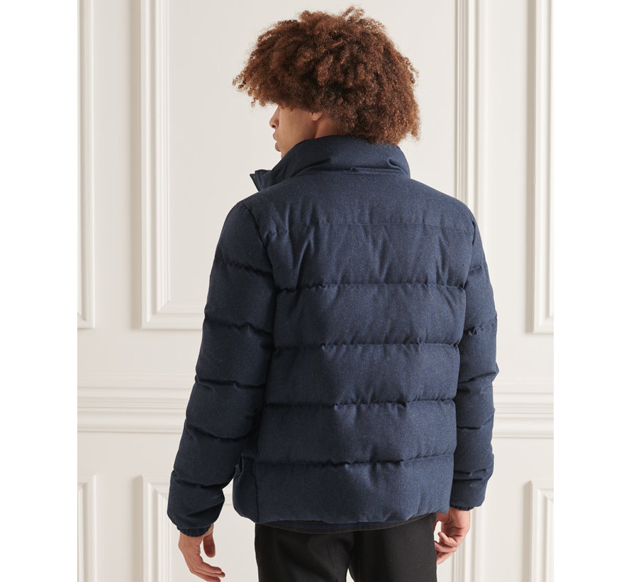 Winterjas STUDIOS ALPINE DOWN JACKET Navy Wool (M5011187A - 6FK)