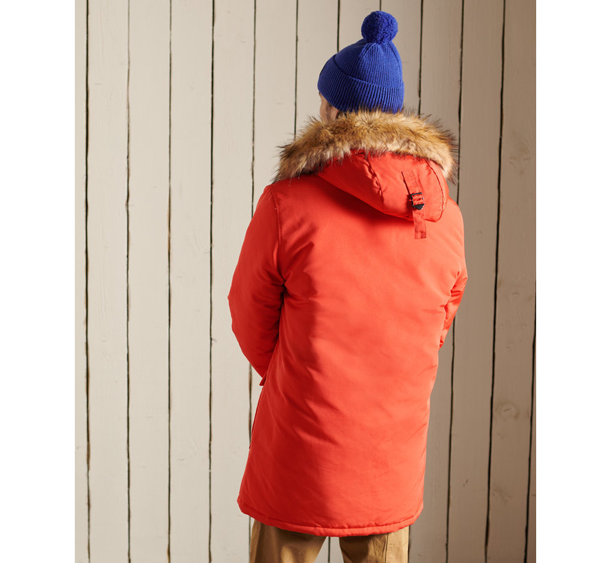 Winterjas EVEREST PARKA Bold Orange (M5011192A - UM2)