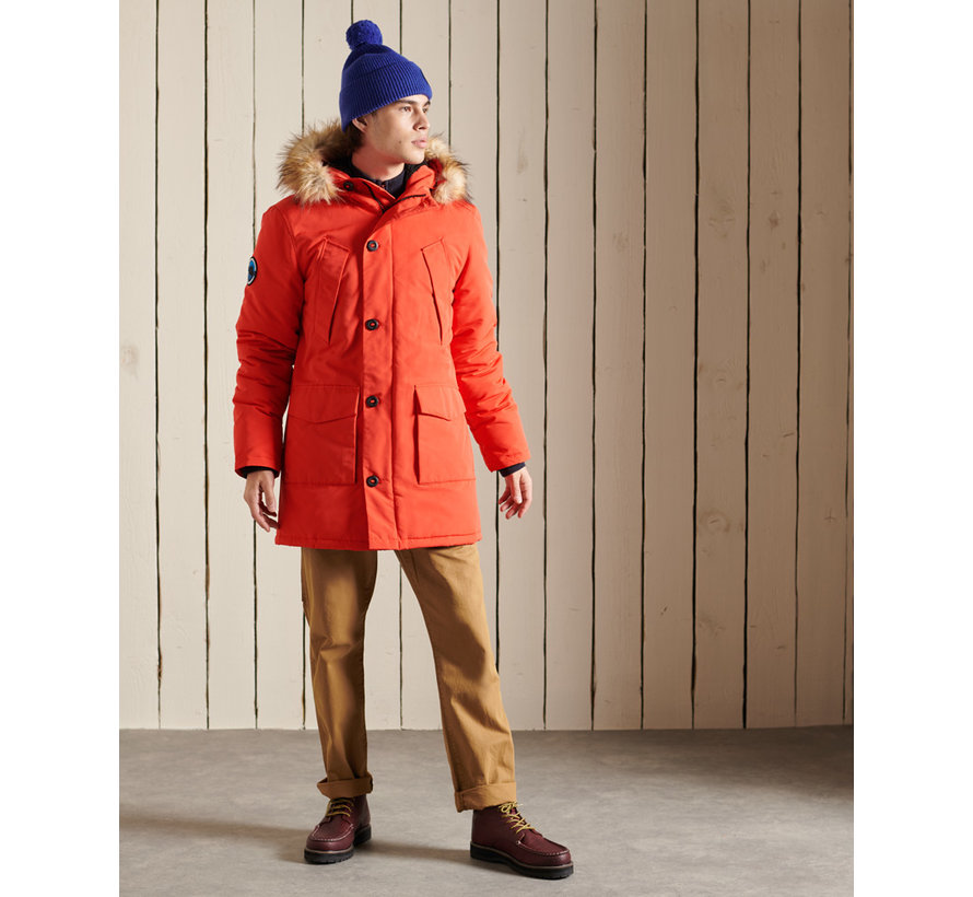 Winterjas EVEREST PARKA Bold Orange (M5011192A - UM2)